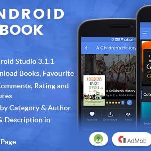 Android E-Book App with Material Design