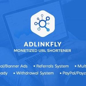 AdLinkFly v6.4.0 - Monetized URL Shortener