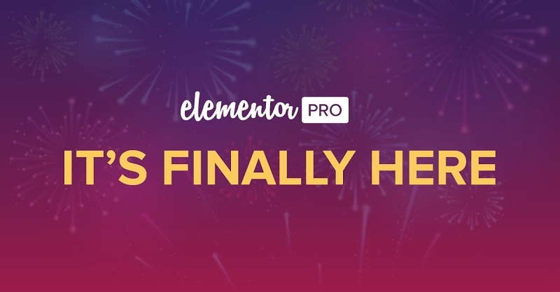 Elementor Pro – The Most Advanced Page Builder Plugins + Pro Templates