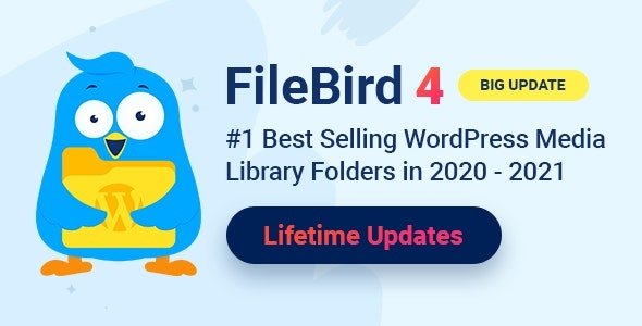 FileBird v4.9.3 – WordPress Media Library Folders