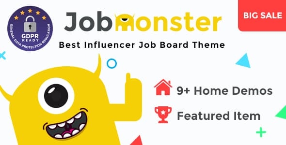 Jobmonster v4.6.0 – Job Board WordPress Theme