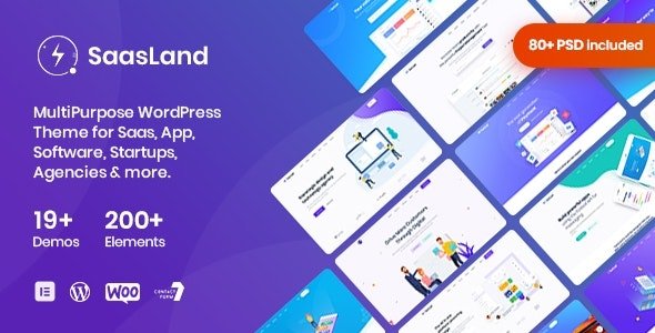 SaasLand – MultiPurpose Theme for Saas & Startup