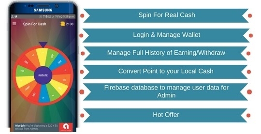 Spin For Cash – Android Source Code