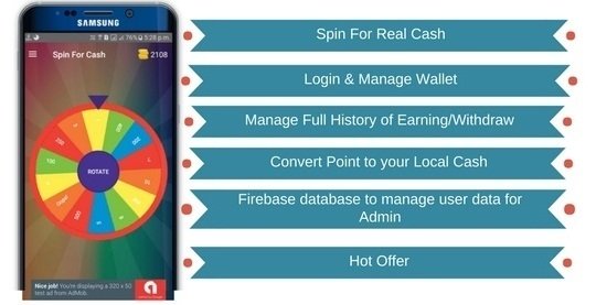 Spin For Cash – Android Source Code
