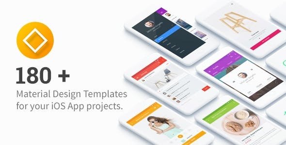 UI Templates for IOS – 180++ UI Templates for your IOS App Projects
