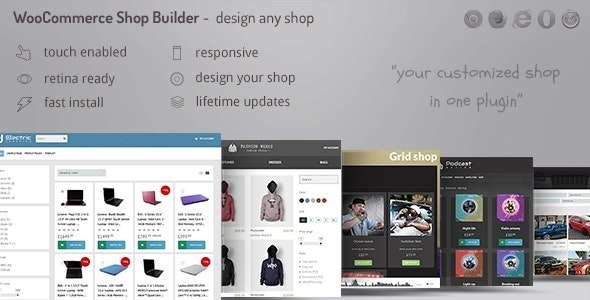 WooCommerce shop page builder – Create any shop grid / table with advanced filters