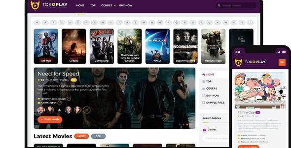 Toroplay WordPress Movie Theme